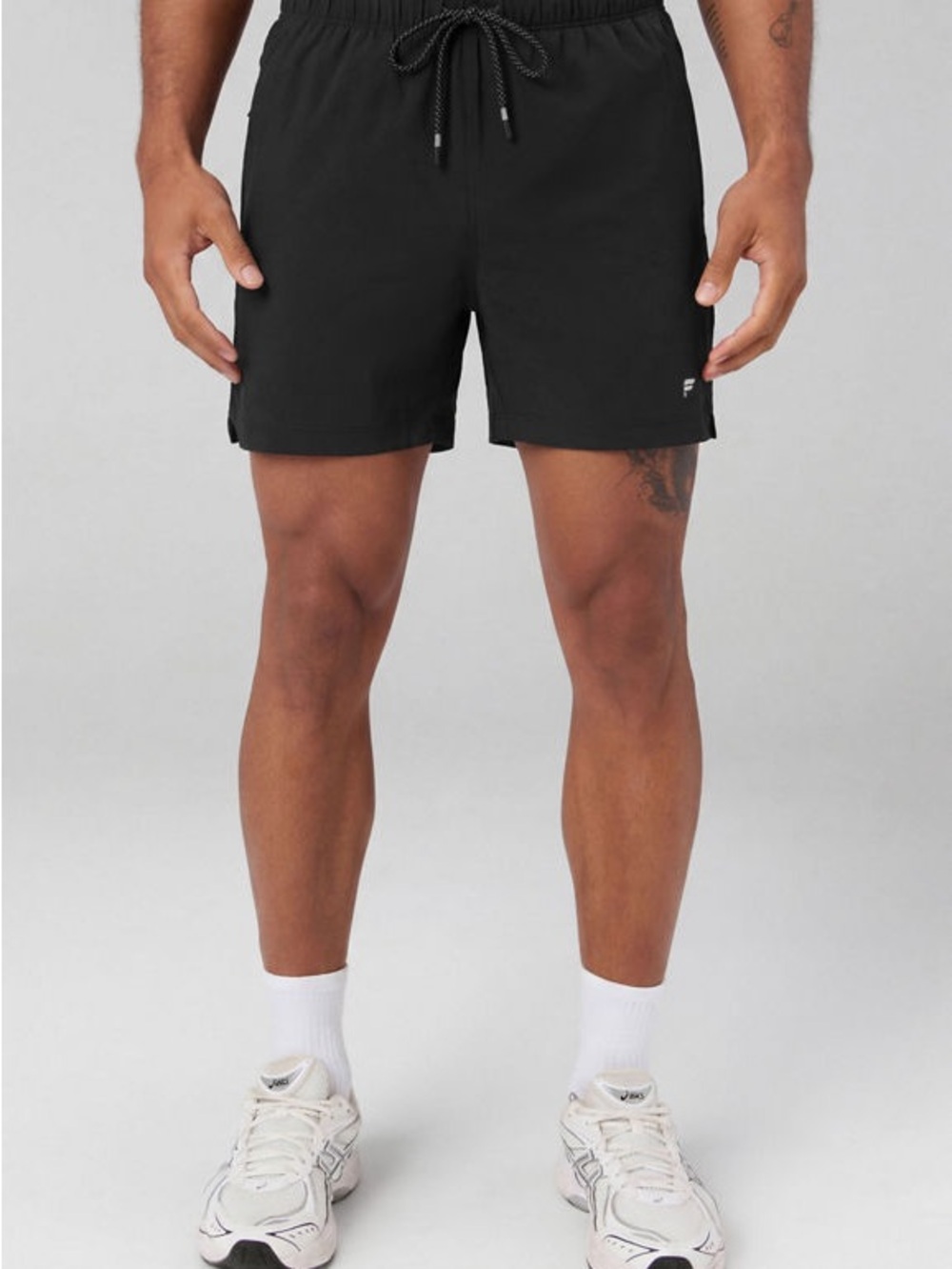 Fabletics Men's Large Black Athletic Shorts $NWT$